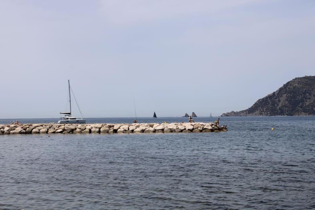 Studio L'Echappee Mandreenne Le Calme Entre Mer Et Foret Saint-Mandrier-sur-Mer Dış mekan fotoğraf